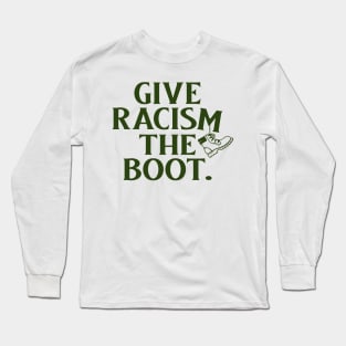 End Racism Long Sleeve T-Shirt